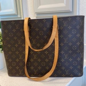 Louis Vuitton Luco Tote shoulder purse Vintage